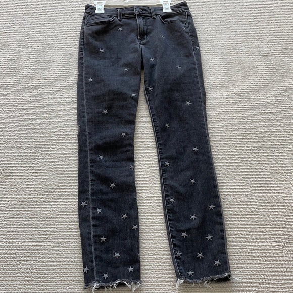 Abercrombie and Fitch Embroidered Star Jeans - Picture 1 of 3